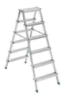 Saraylı Alüminyum Merdiven Çift Taraflı 6+6